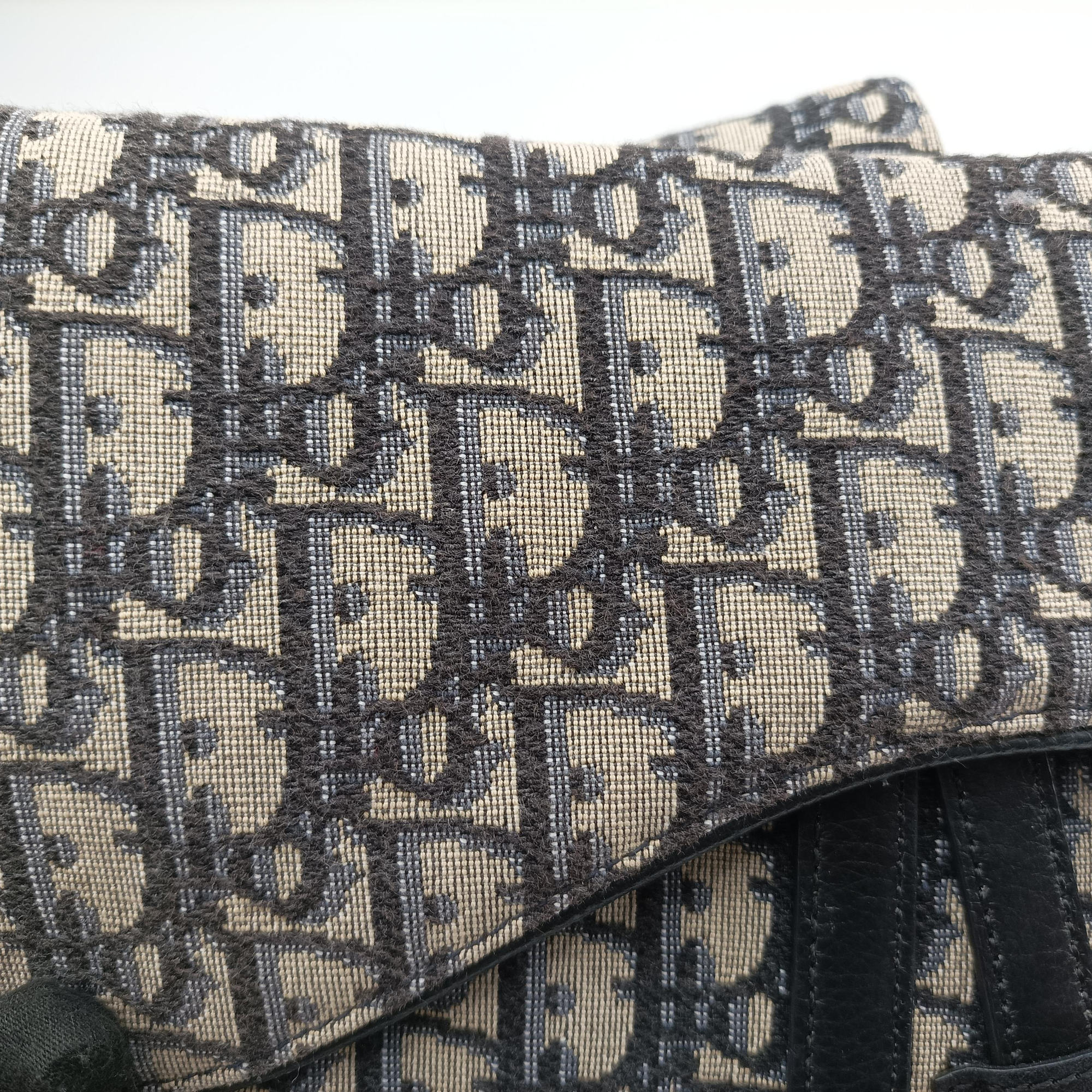saddle Navy Jacquard×Leather 21-BO-1210サドル ネイビー ジャガード×レザー 21-BO-1210