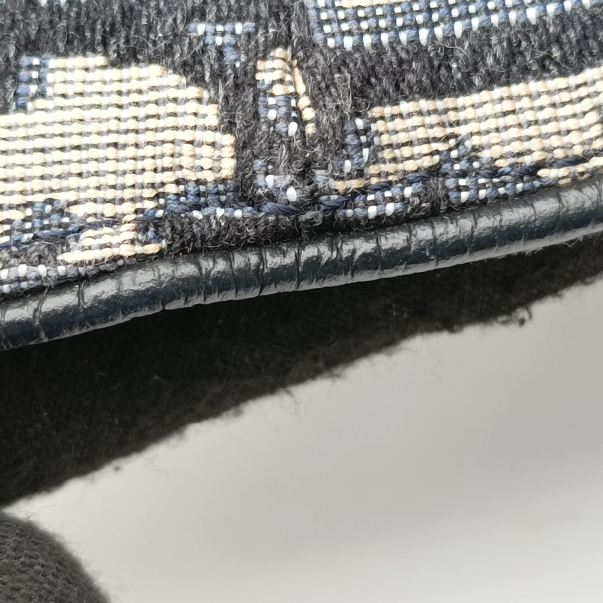 saddle Navy Jacquard×Leather 21-BO-1210サドル ネイビー ジャガード×レザー 21-BO-1210