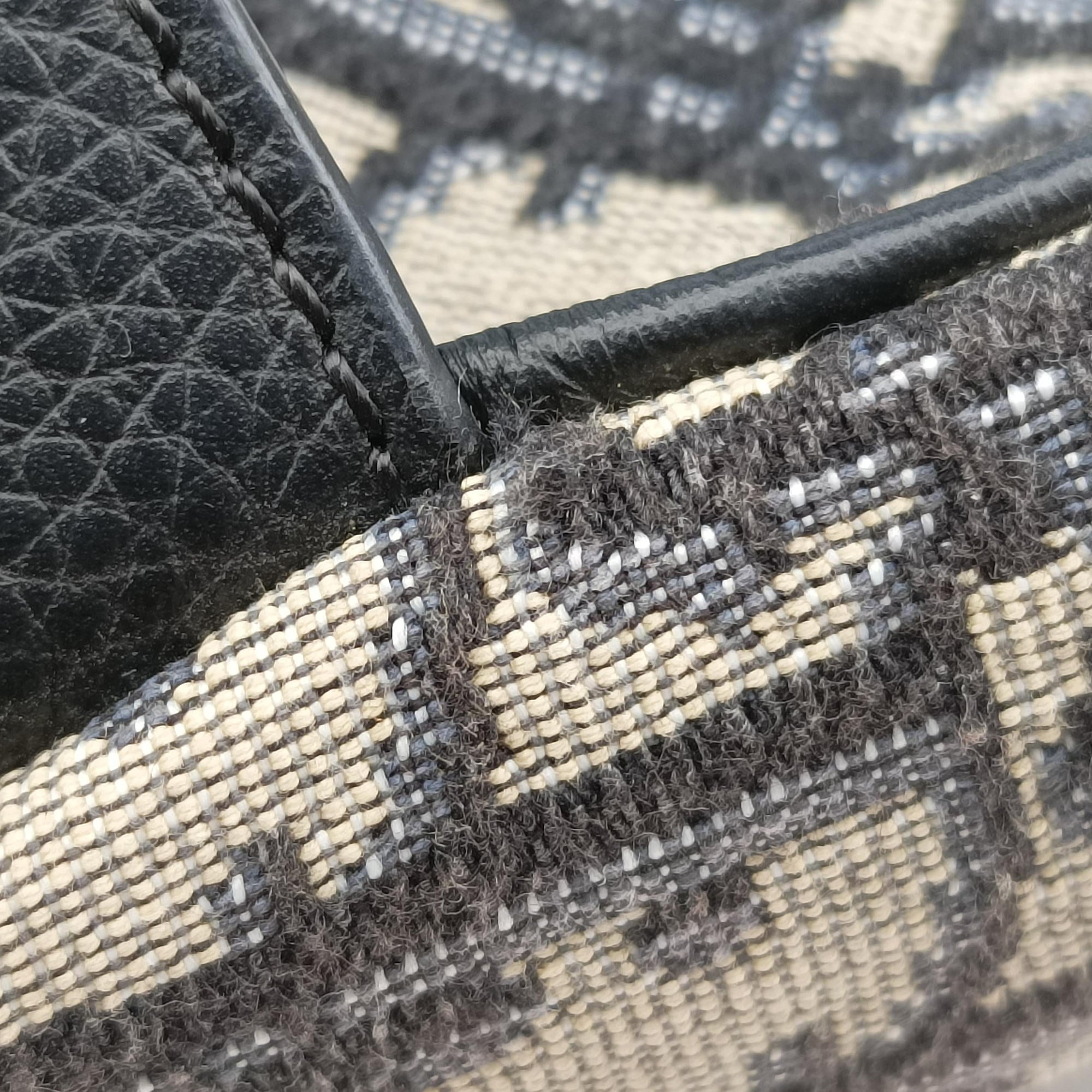 saddle Navy Jacquard×Leather 21-BO-1210サドル ネイビー ジャガード×レザー 21-BO-1210
