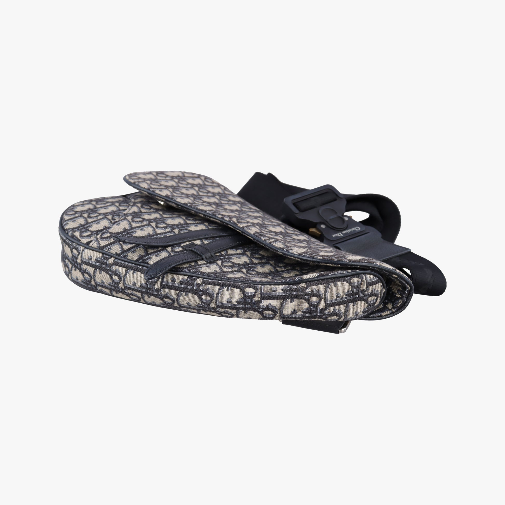 saddle Navy Jacquard×Leather 21-BO-1210サドル ネイビー ジャガード×レザー 21-BO-1210