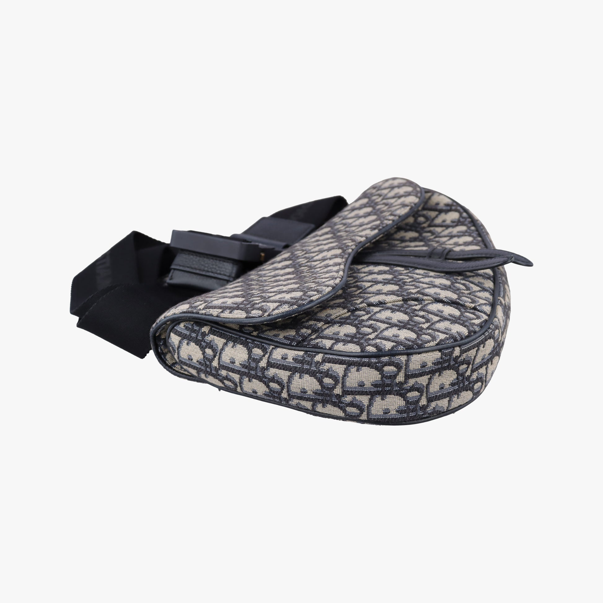 saddle Navy Jacquard×Leather 21-BO-1210サドル ネイビー ジャガード×レザー 21-BO-1210