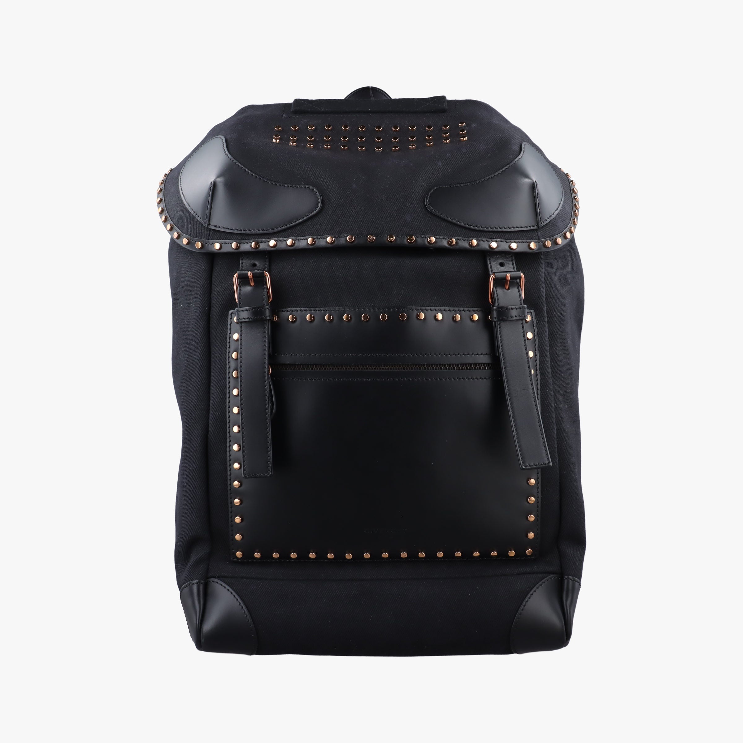 RiderBlackCanvas × Calfskin Leather ZE F 0156ライダーブラックキャンバス × カーフレザーZE F 0156