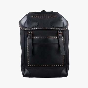 RiderBlackCanvas × Calfskin Leather ZE F 0156ライダーブラックキャンバス × カーフレザーZE F 0156