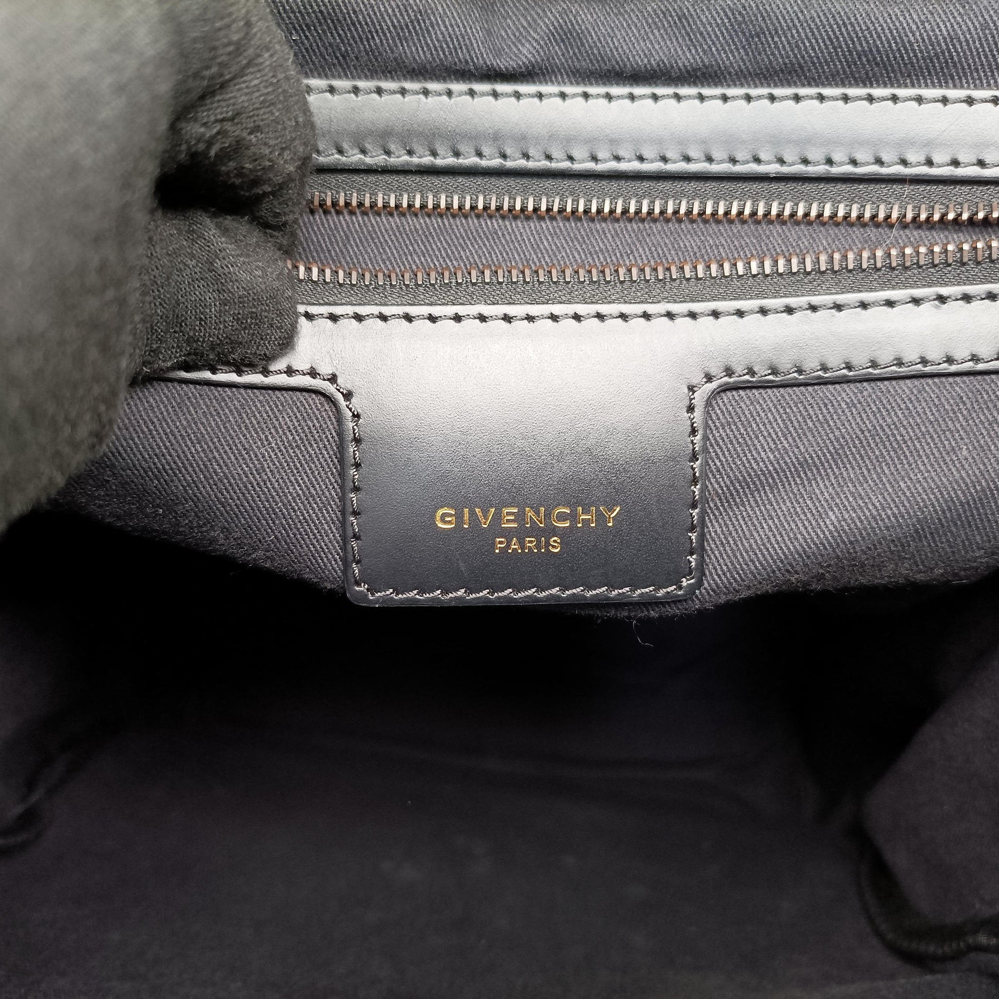 RiderBlackCanvas × Calfskin Leather ZE F 0156ライダーブラックキャンバス × カーフレザーZE F 0156
