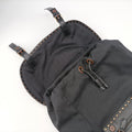 RiderBlackCanvas × Calfskin Leather ZE F 0156ライダーブラックキャンバス × カーフレザーZE F 0156