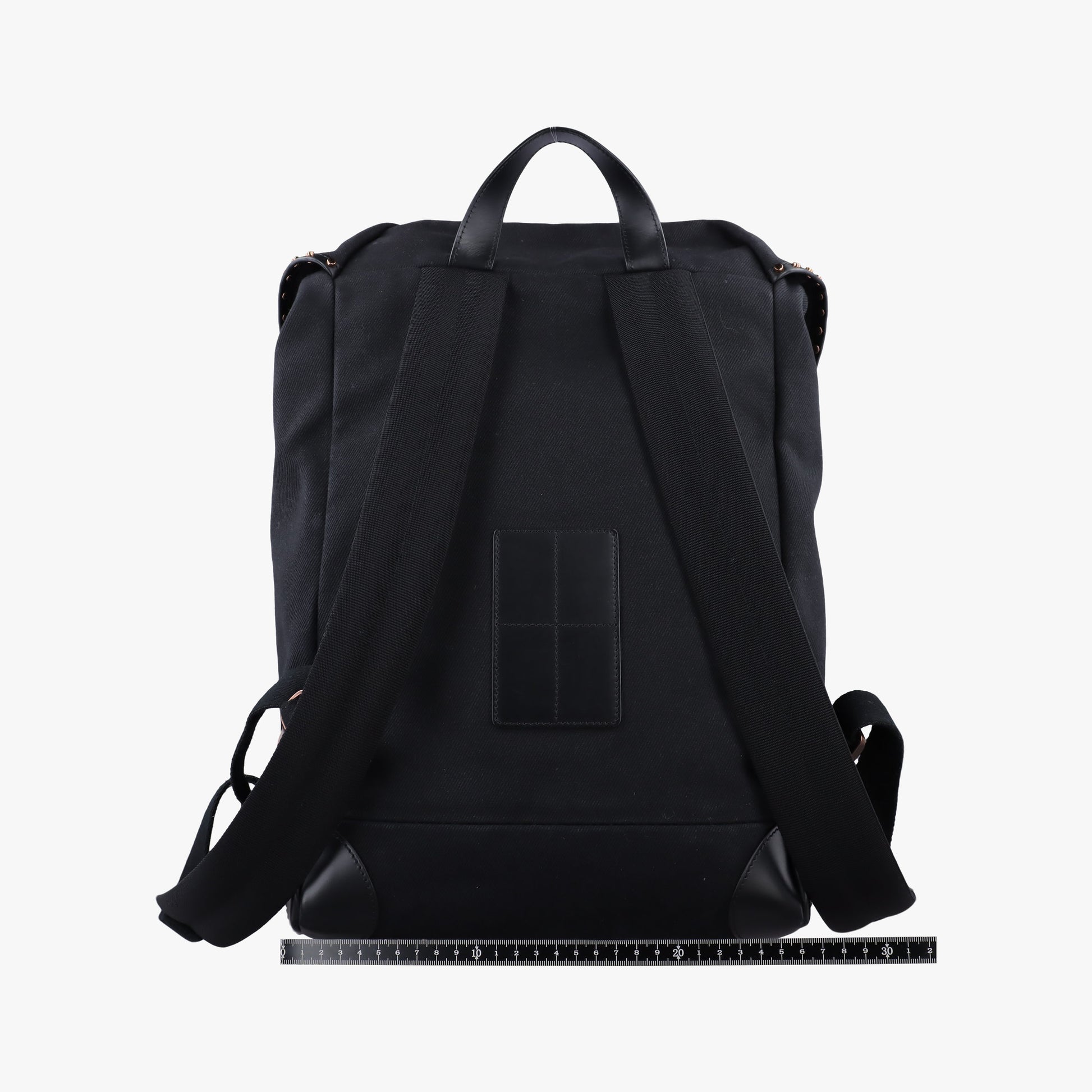 RiderBlackCanvas × Calfskin Leather ZE F 0156ライダーブラックキャンバス × カーフレザーZE F 0156