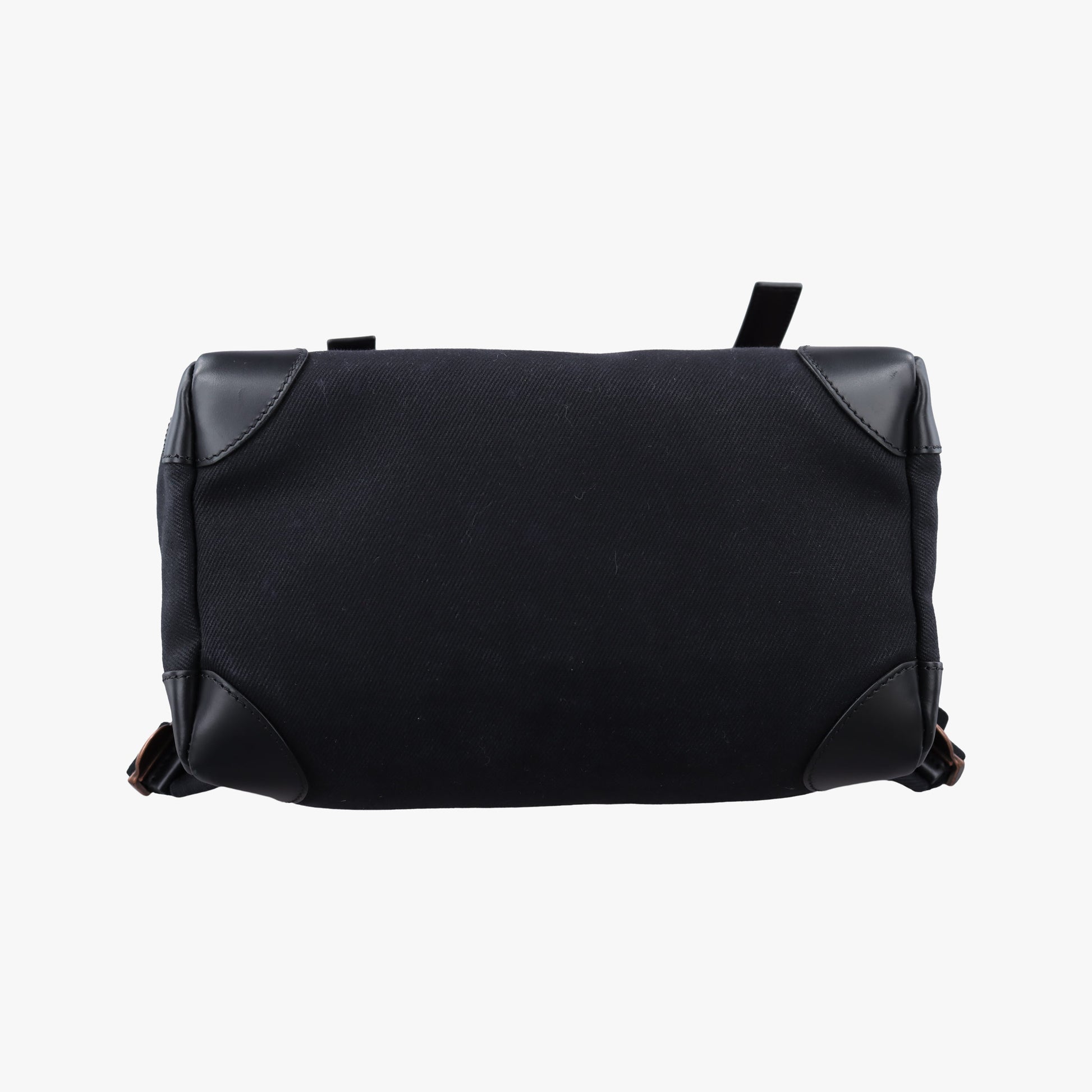 RiderBlackCanvas × Calfskin Leather ZE F 0156ライダーブラックキャンバス × カーフレザーZE F 0156