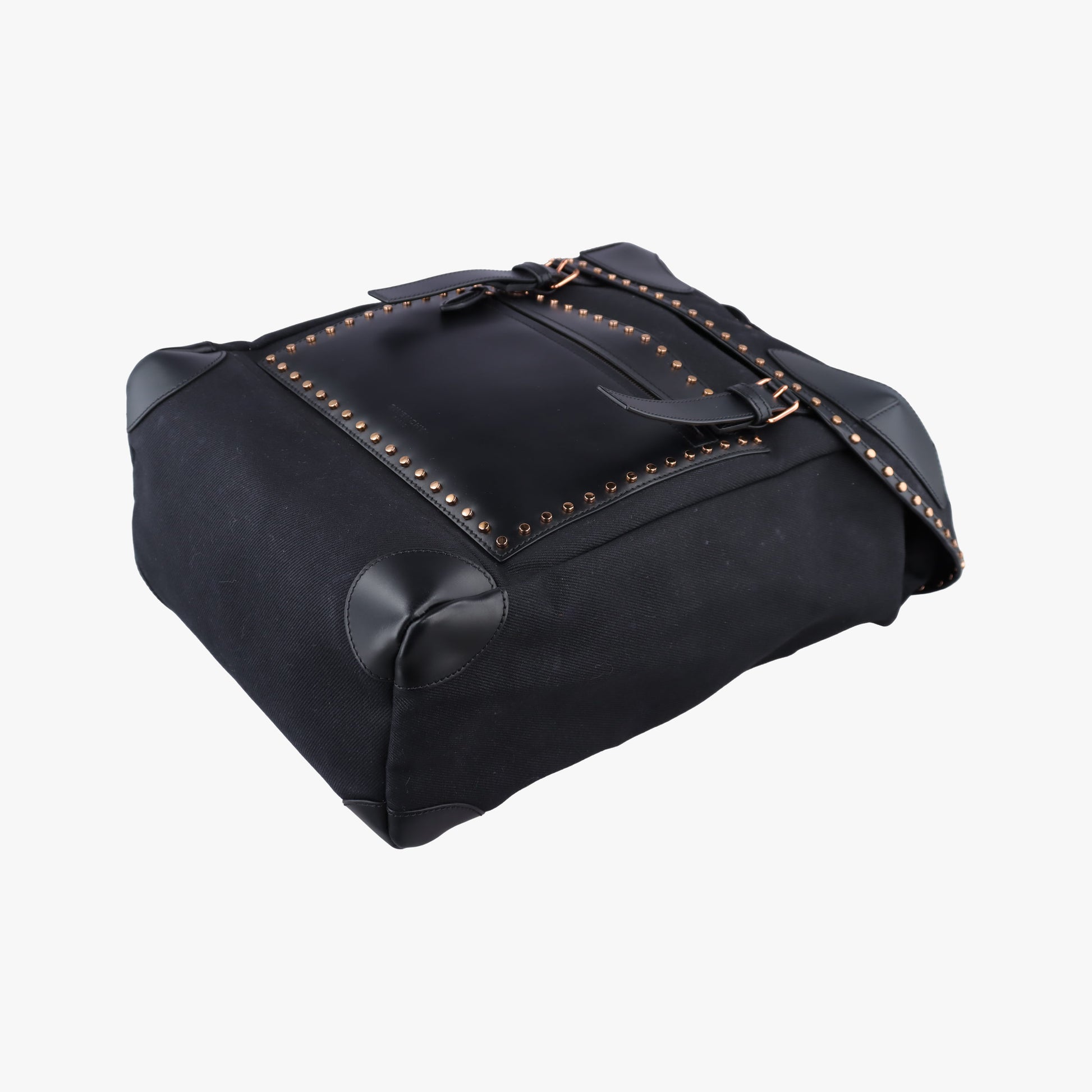 RiderBlackCanvas × Calfskin Leather ZE F 0156ライダーブラックキャンバス × カーフレザーZE F 0156