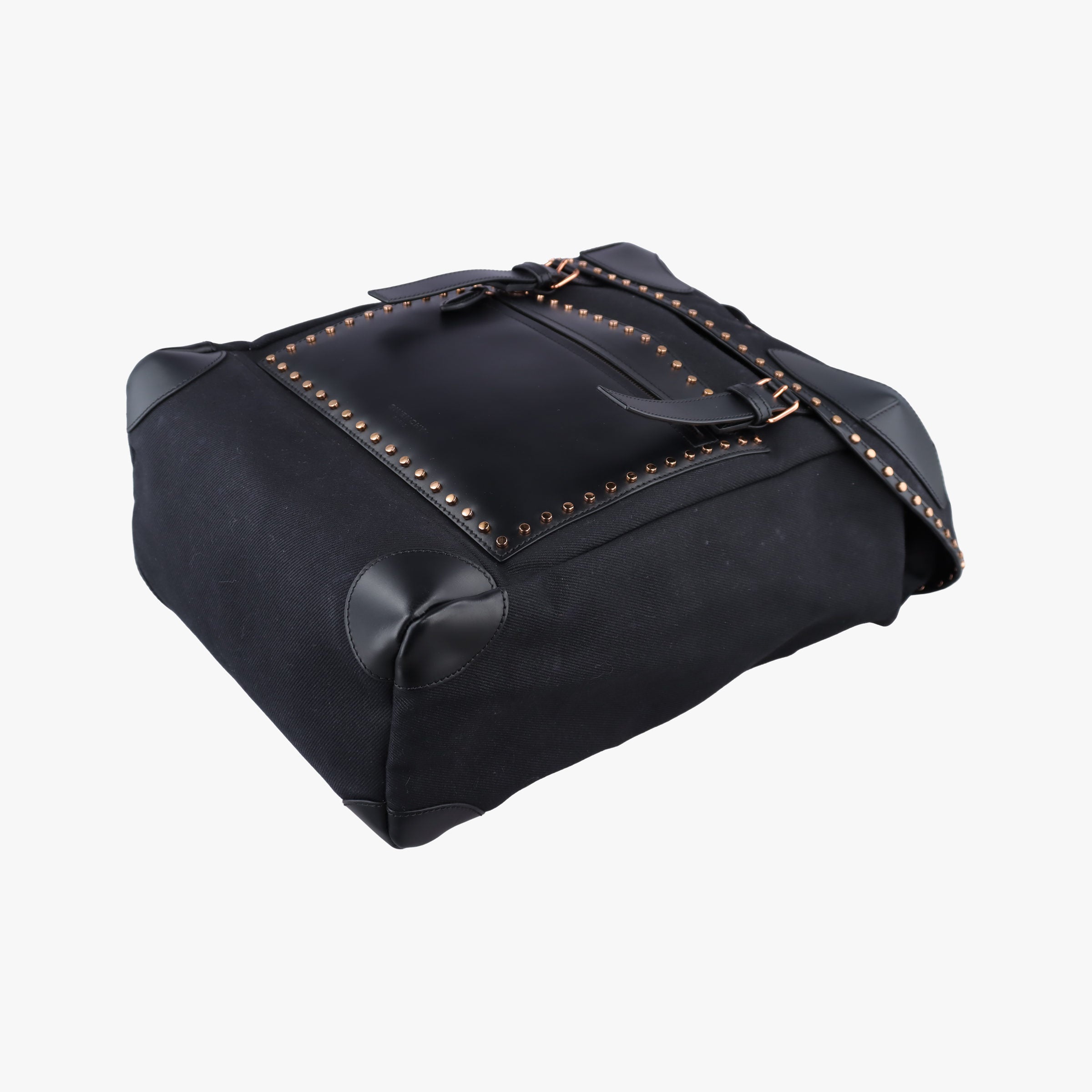 RiderBlackCanvas × Calfskin Leather ZE F 0156ライダーブラックキャンバス × カーフレザーZE F 0156