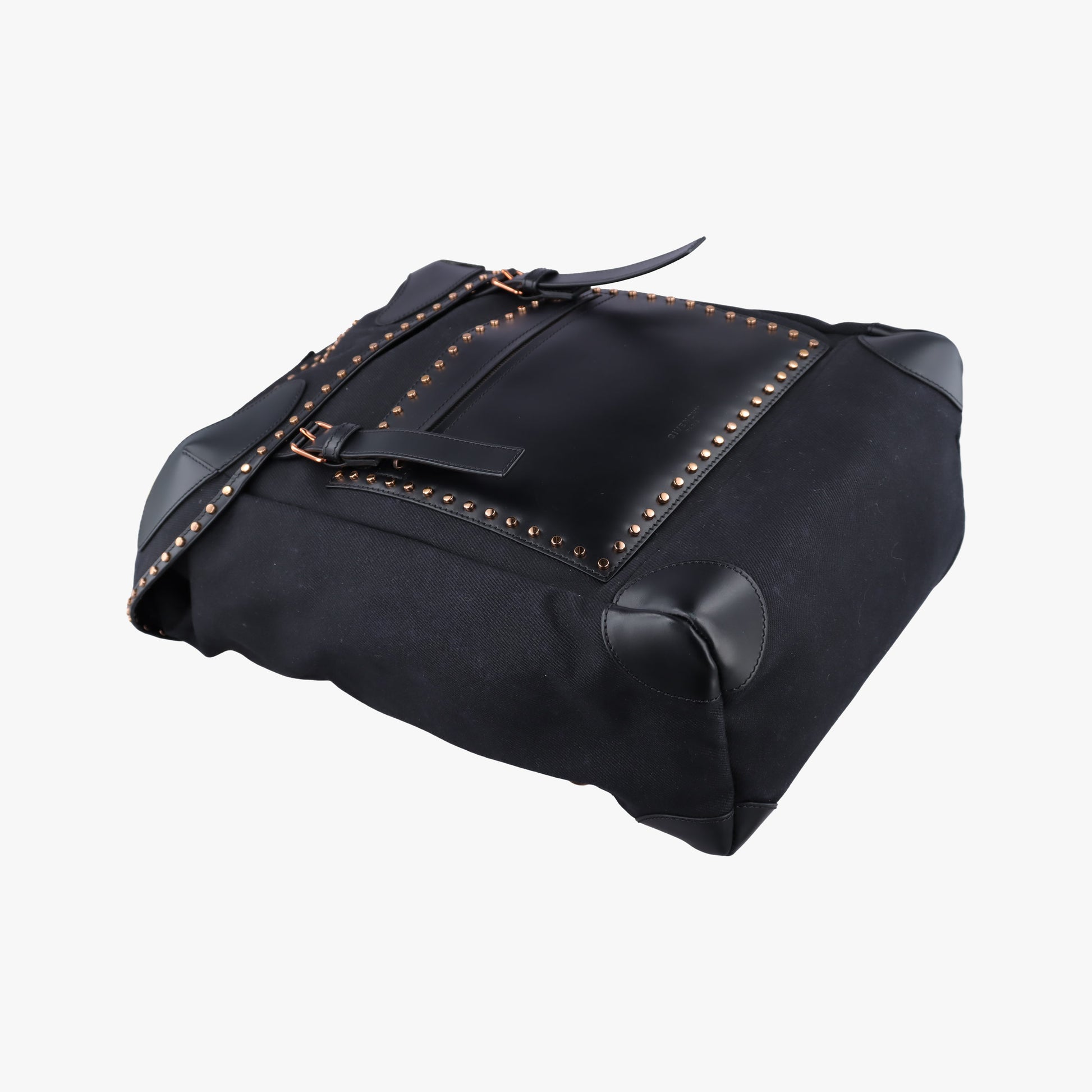 RiderBlackCanvas × Calfskin Leather ZE F 0156ライダーブラックキャンバス × カーフレザーZE F 0156