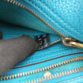 Vintage Gucci Bright Bit Blue Leather 353117 shoulderbag | stylenewstar