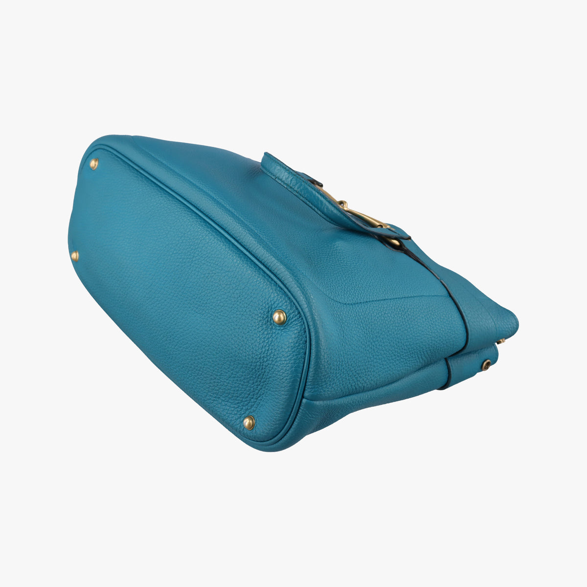 Vintage Gucci Bright Bit Blue Leather 353117 shoulderbag | stylenewstar