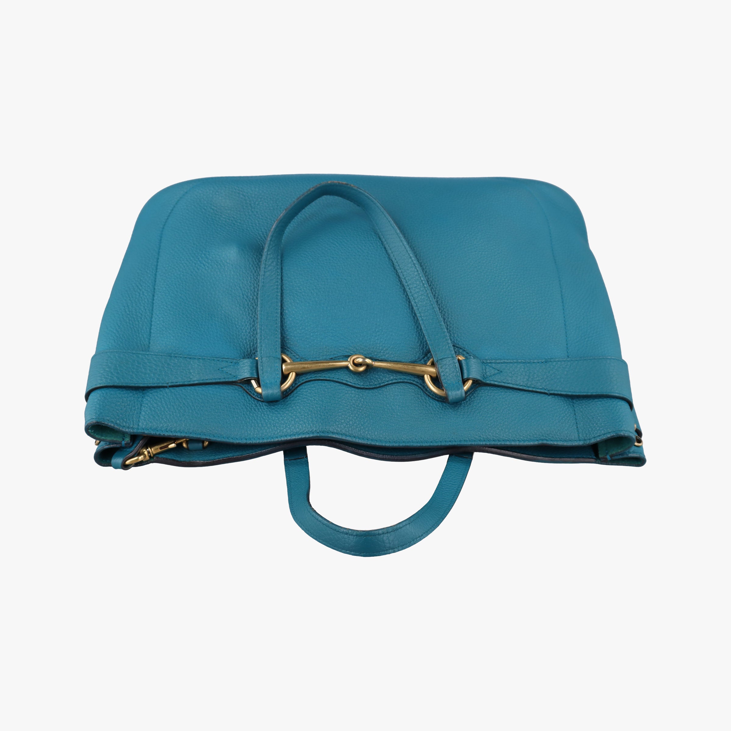Vintage Gucci Bright Bit Blue Leather 353117 shoulderbag | stylenewstar