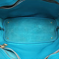Vintage Gucci Bright Bit Blue Leather 353117 shoulderbag | stylenewstar