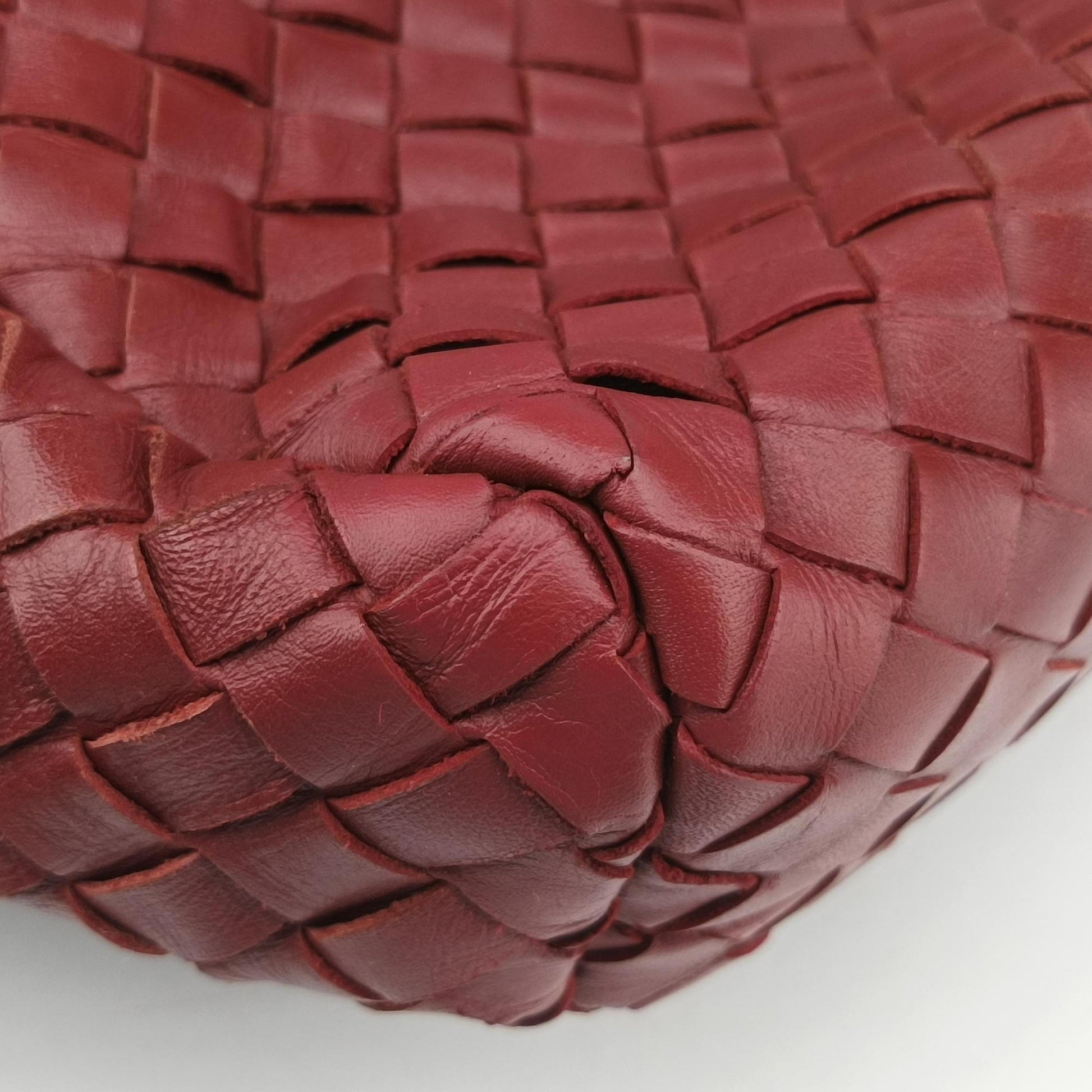 Intrecciato Red lambskin 113095 V4651 6100 EPEV 2011 1847 Cイントレチャート レッド ラムスキン 113095 V4651 6100 EPEV 2011 1847 C