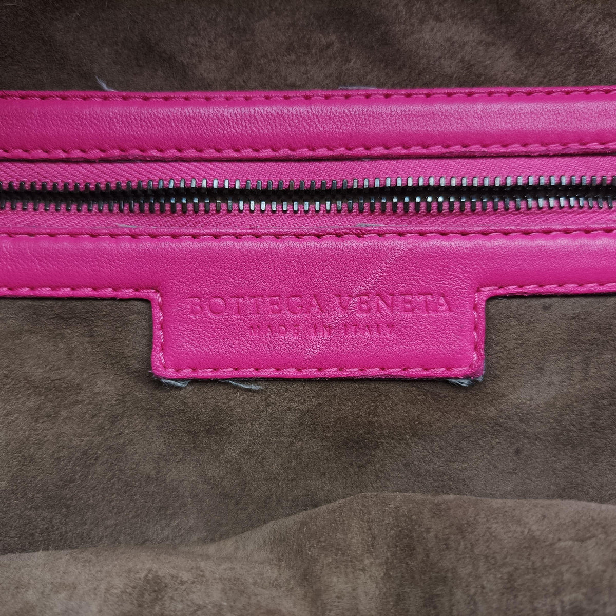 Vintage Bottega Veneta Intrecciato Rose lambskin  handbag | stylenewstar