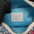 Mini Soft Trunk White×multicolor Monogram Comics M82008 IC Chipミニソフトトランク ホワイト×マルチカラー モノグラムコミック M82008 ICチップ