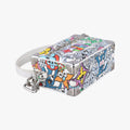 Mini Soft Trunk White×multicolor Monogram Comics M82008 IC Chipミニソフトトランク ホワイト×マルチカラー モノグラムコミック M82008 ICチップ