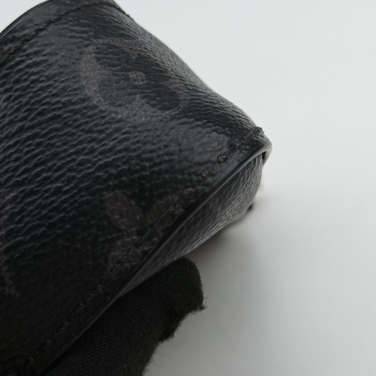 Trio Messenger Gris Monogram Shadow M46603 TJ2290 IC Chipトリオ メッセンジャー グリ モノグラム シャドウ M46603 TJ2290 ICチップ