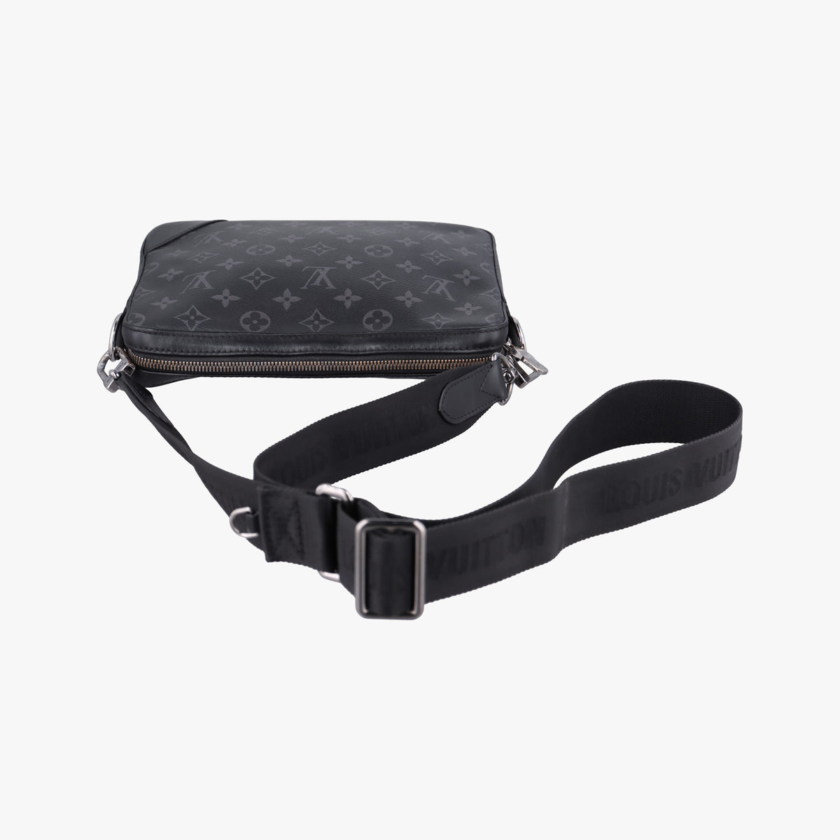 Trio Messenger Gris Monogram Shadow M46603 TJ2290 IC Chipトリオ メッセンジャー グリ モノグラム シャドウ M46603 TJ2290 ICチップ