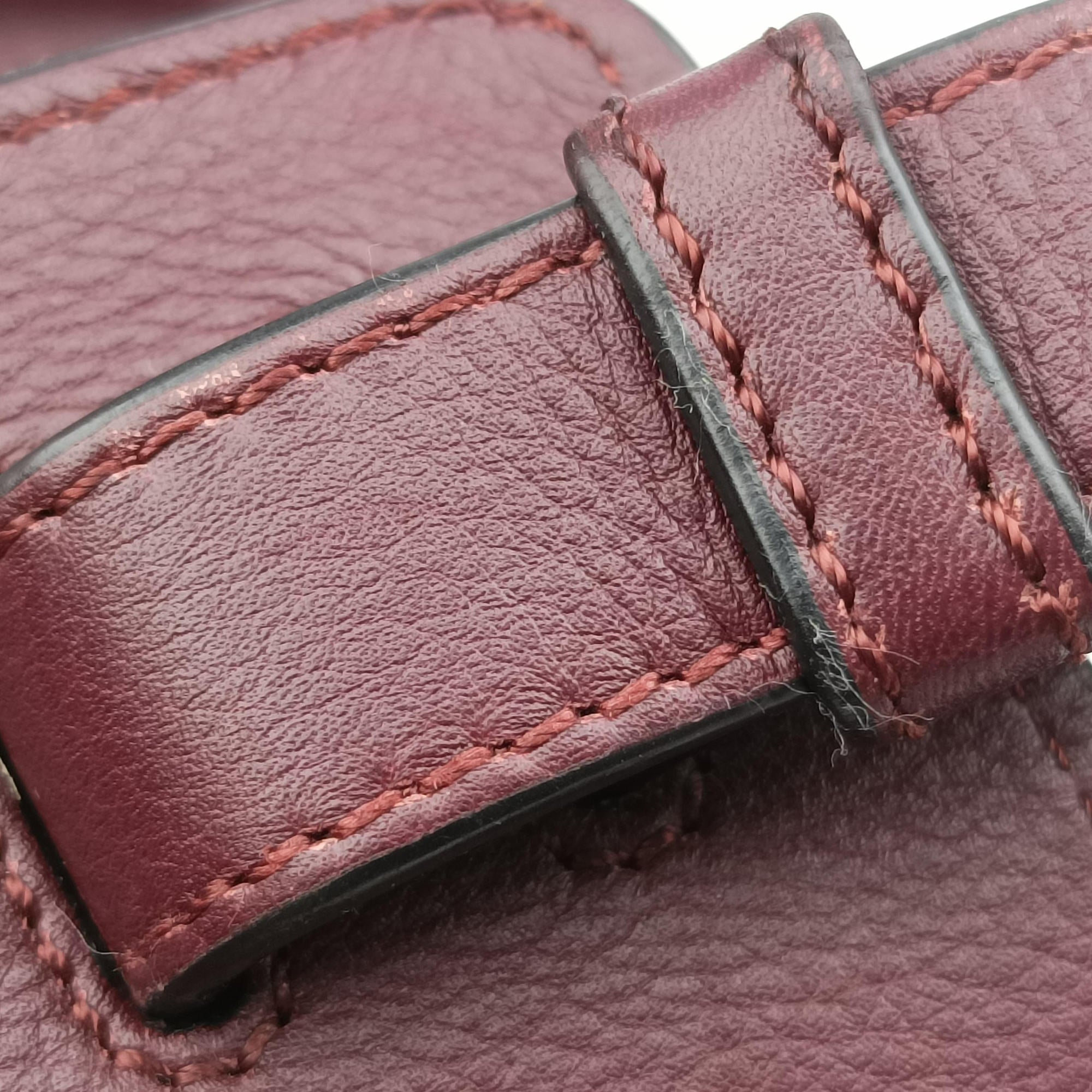 hammock Red×burgundy leather 061703ハンモック レッド×ワインレッド レザー 061703