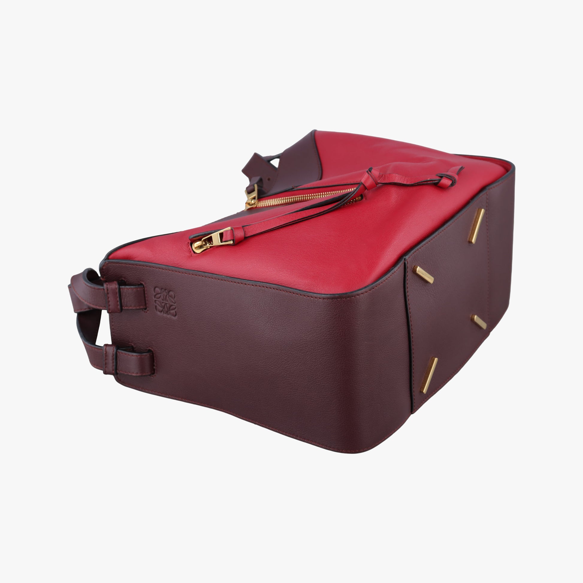 hammock Red×burgundy leather 061703ハンモック レッド×ワインレッド レザー 061703