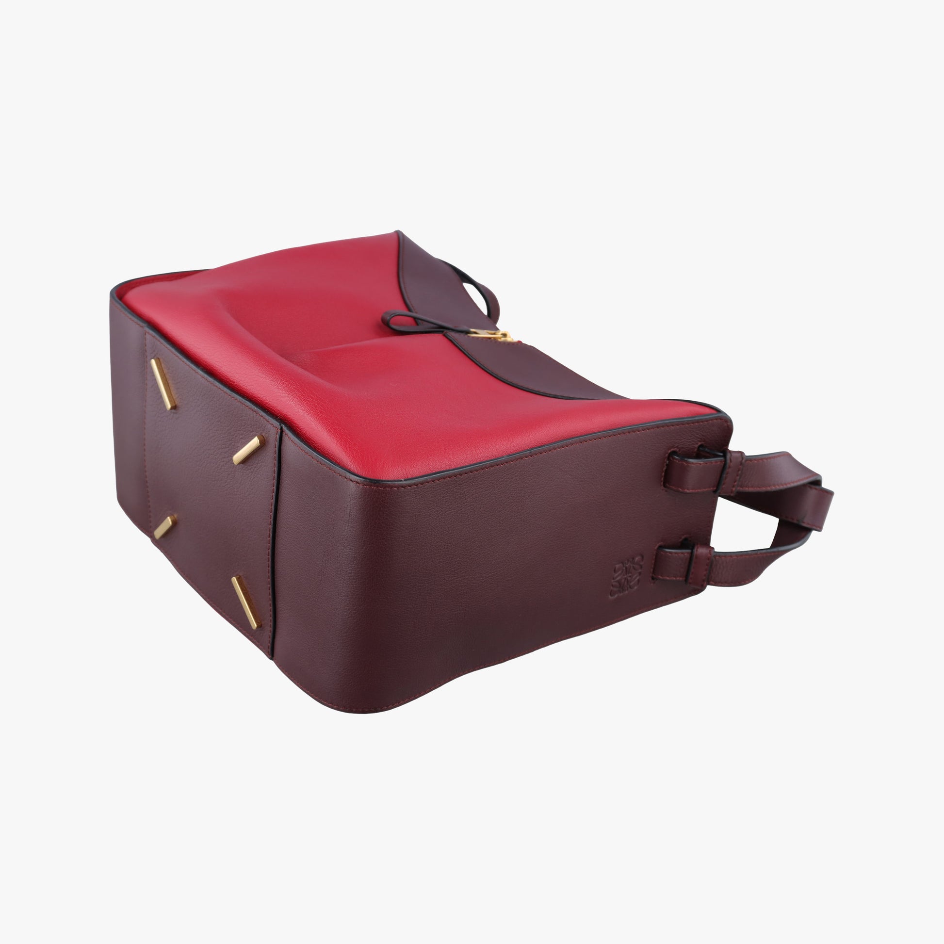 hammock Red×burgundy leather 061703ハンモック レッド×ワインレッド レザー 061703