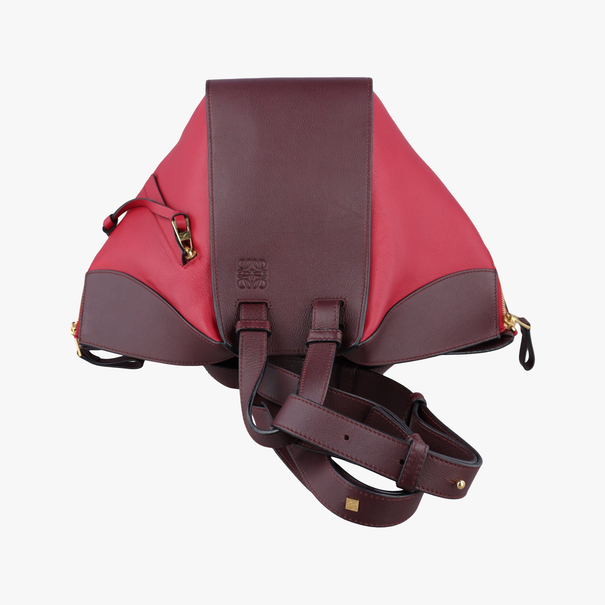 hammock Red×burgundy leather 061703ハンモック レッド×ワインレッド レザー 061703