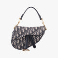 Saddle Navy×grey Jacquard × Leather 03-RU-0178サドル ネイビー×グレー ジャガード×レザー 03-RU-0178