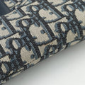 Saddle Navy×grey Jacquard × Leather 03-RU-0178サドル ネイビー×グレー ジャガード×レザー 03-RU-0178