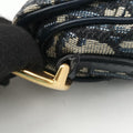 Saddle Navy×grey Jacquard × Leather 03-RU-0178サドル ネイビー×グレー ジャガード×レザー 03-RU-0178
