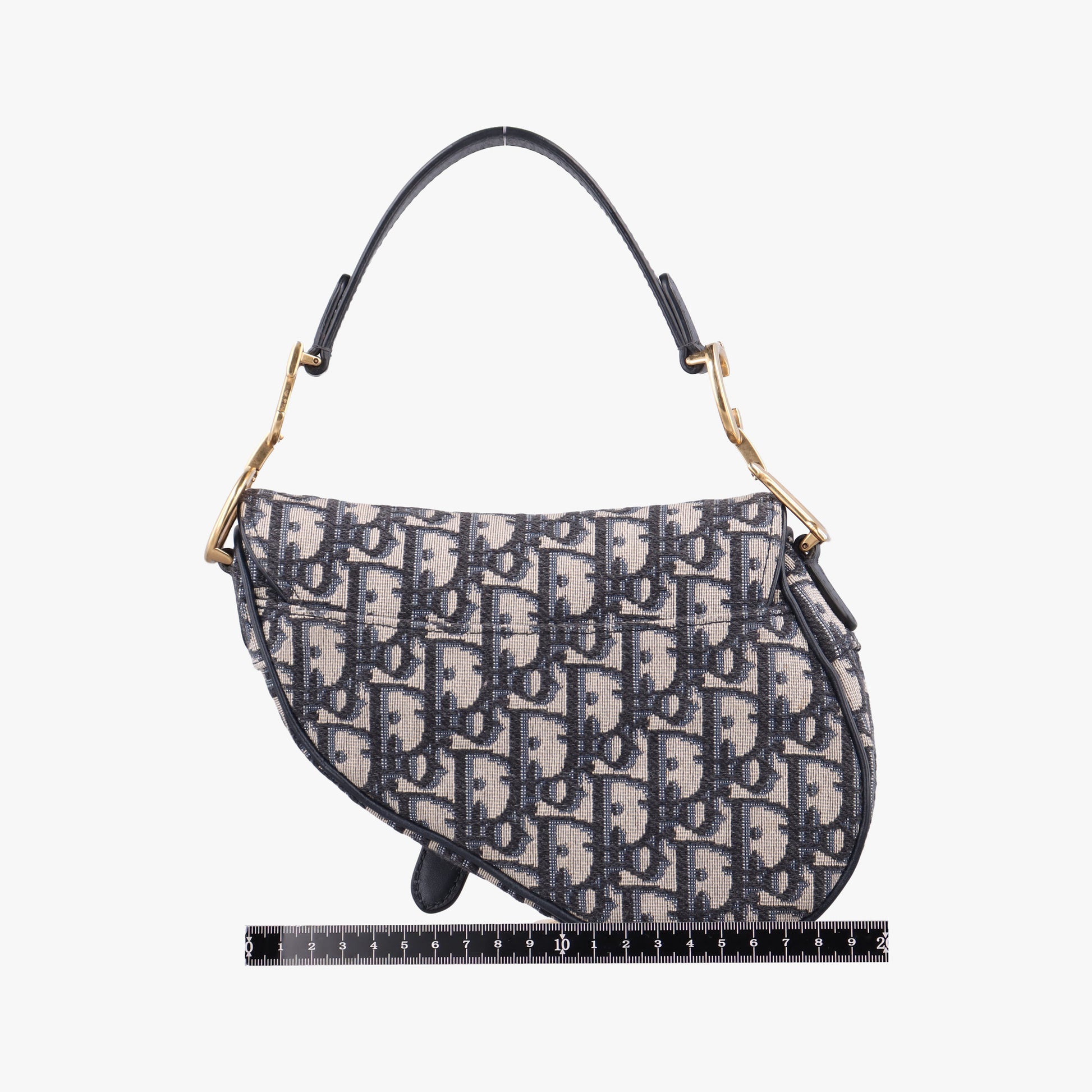 Saddle Navy×grey Jacquard × Leather 03-RU-0178サドル ネイビー×グレー ジャガード×レザー 03-RU-0178