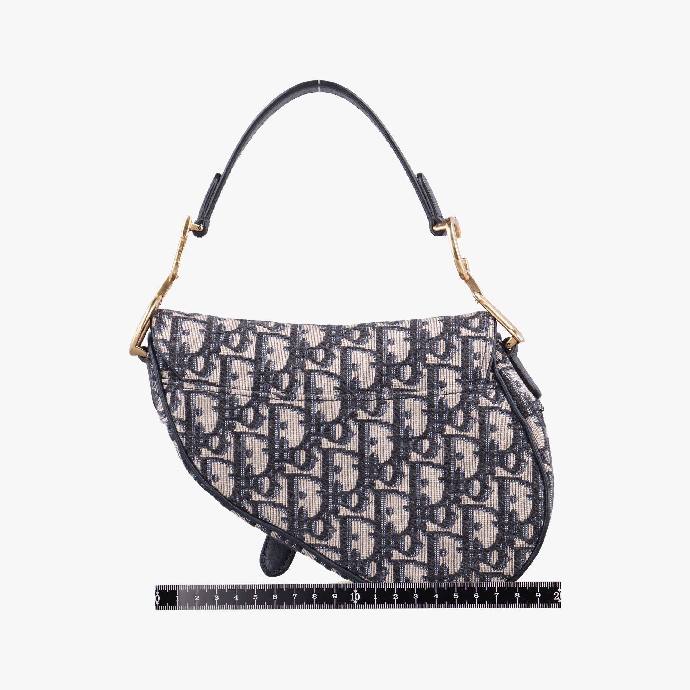 Saddle Navy×grey Jacquard × Leather 03-RU-0178サドル ネイビー×グレー ジャガード×レザー 03-RU-0178