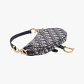 Saddle Navy×grey Jacquard × Leather 03-RU-0178サドル ネイビー×グレー ジャガード×レザー 03-RU-0178