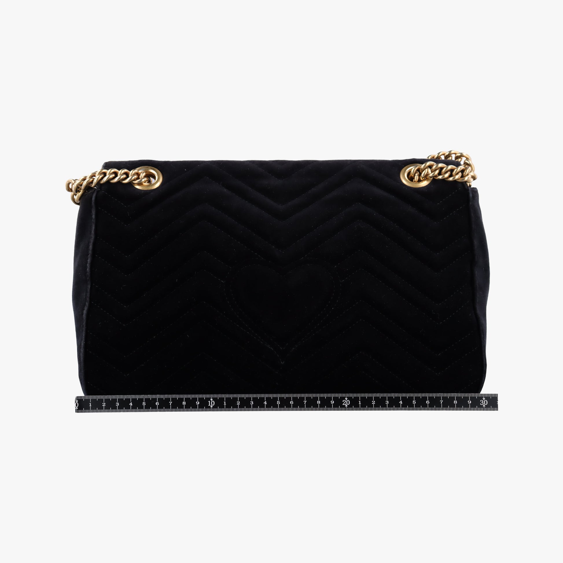 GG Marmont Black×multicolor velour 443496 A023406142GGマーモント ブラック×マルチカラー ベロア 443496 A023406142