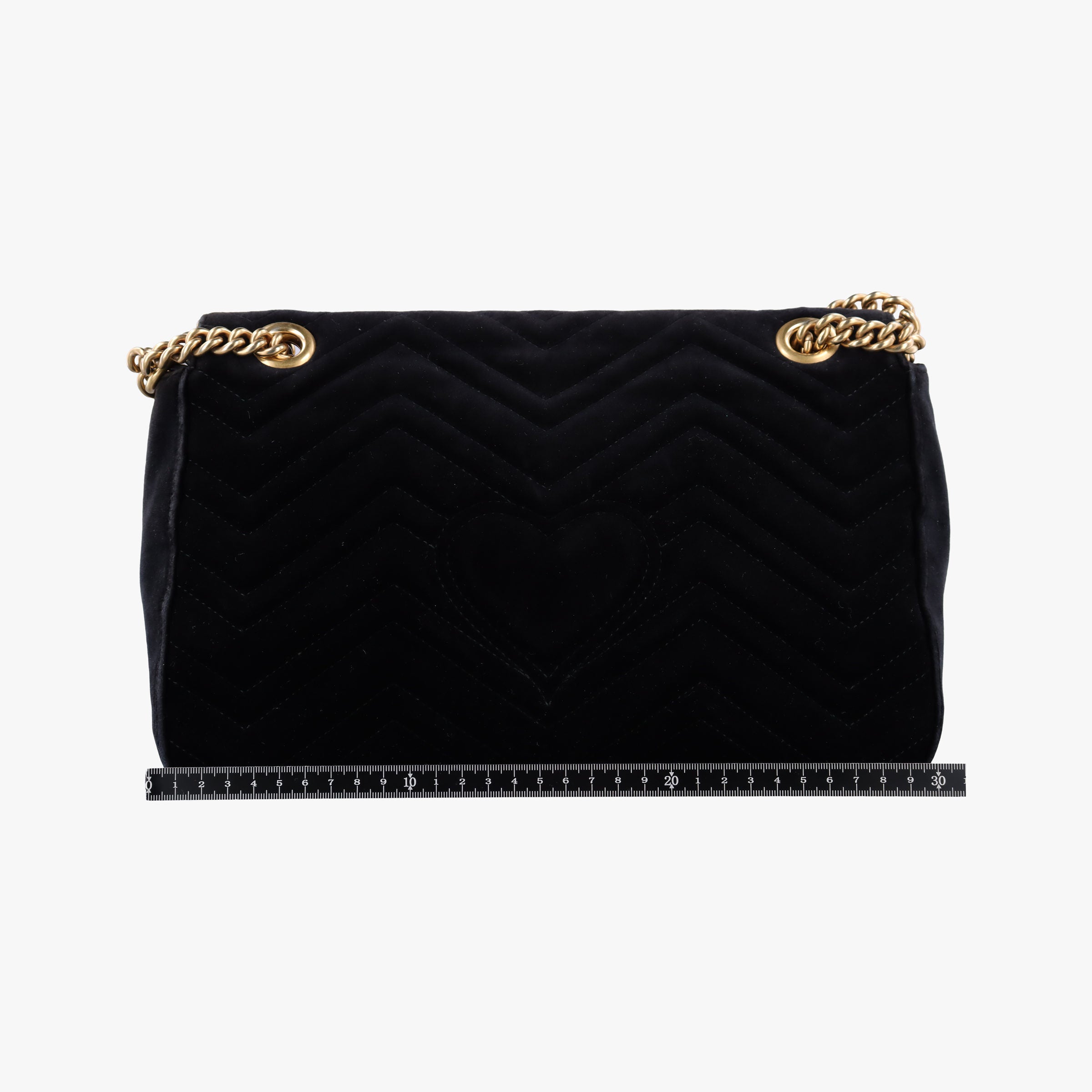 GG Marmont Black×multicolor velour 443496 A023406142GGマーモント ブラック×マルチカラー ベロア 443496 A023406142