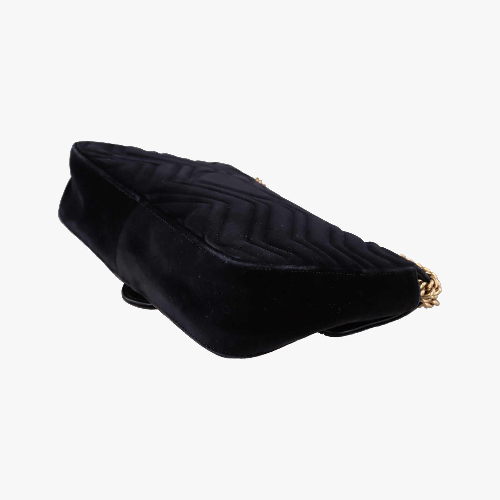 GG Marmont Black×multicolor velour 443496 A023406142GGマーモント ブラック×マルチカラー ベロア 443496 A023406142