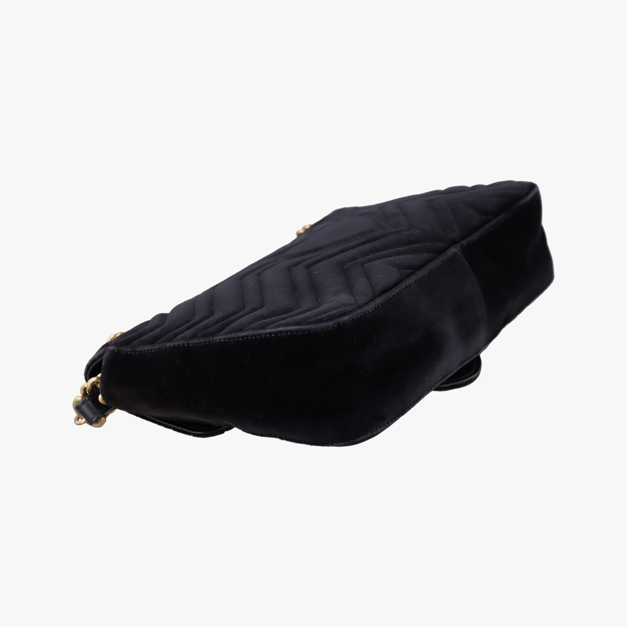 GG Marmont Black×multicolor velour 443496 A023406142GGマーモント ブラック×マルチカラー ベロア 443496 A023406142