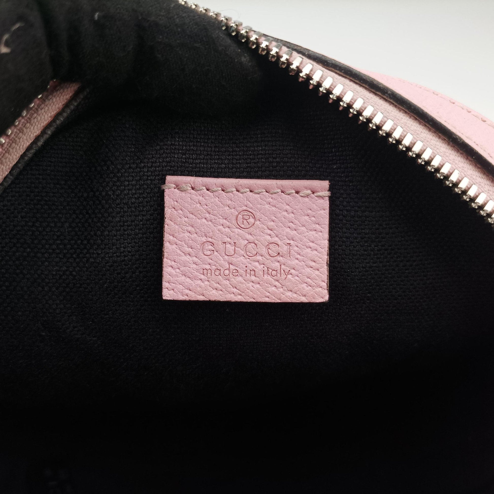 DISNEY Collaboration Mickey Mouse Pink×Black×Multicolor PVC coated canvas 603938 D031886139ディズニーコラボ ミッキーマウス ピンク×ブラック×マルチカラー PVCコーティングキャンバス 603938 D031886139