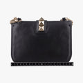 Rockstud Glam Lock Black Leather BL-L312VIT2ロックスタッズグラムロックスモール ブラック レザー BL-L312VIT2