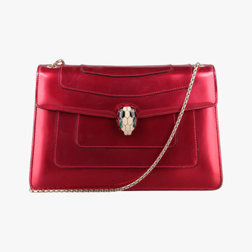 Serpenti Forever Red Patent Leather AX.L16.282175セルペンティ フォーエバー レッド パテント AX.L16.282175