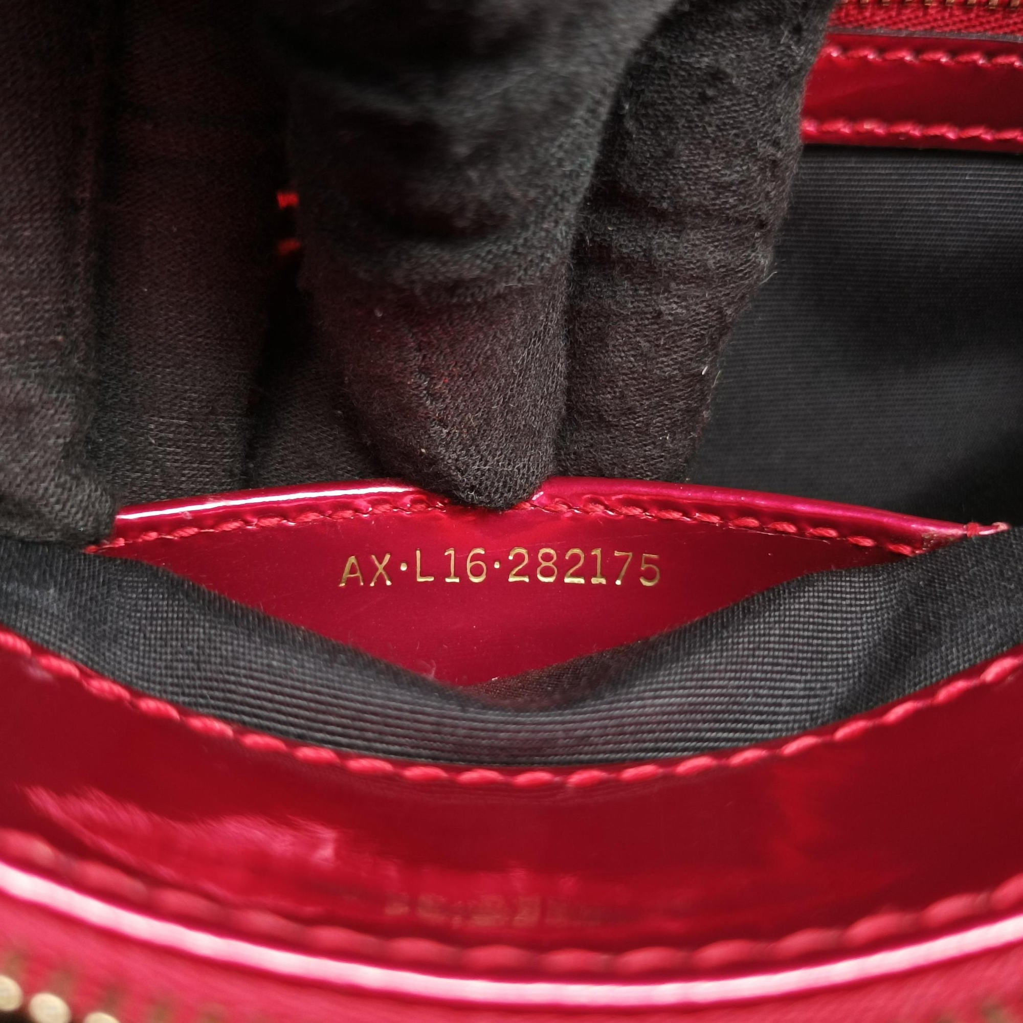 Serpenti Forever Red Patent Leather AX.L16.282175セルペンティ フォーエバー レッド パテント AX.L16.282175