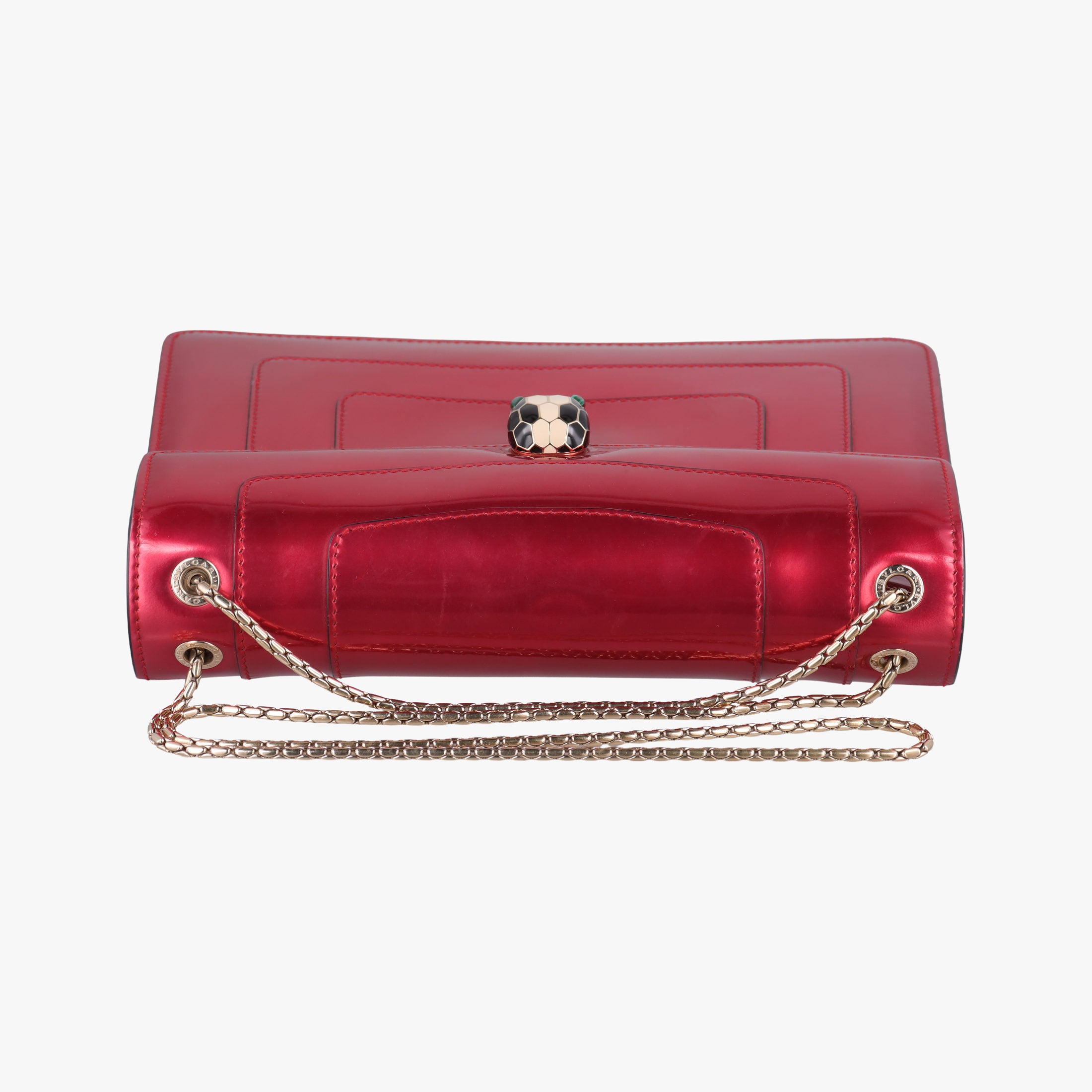 Serpenti Forever Red Patent Leather AX.L16.282175セルペンティ フォーエバー レッド パテント AX.L16.282175