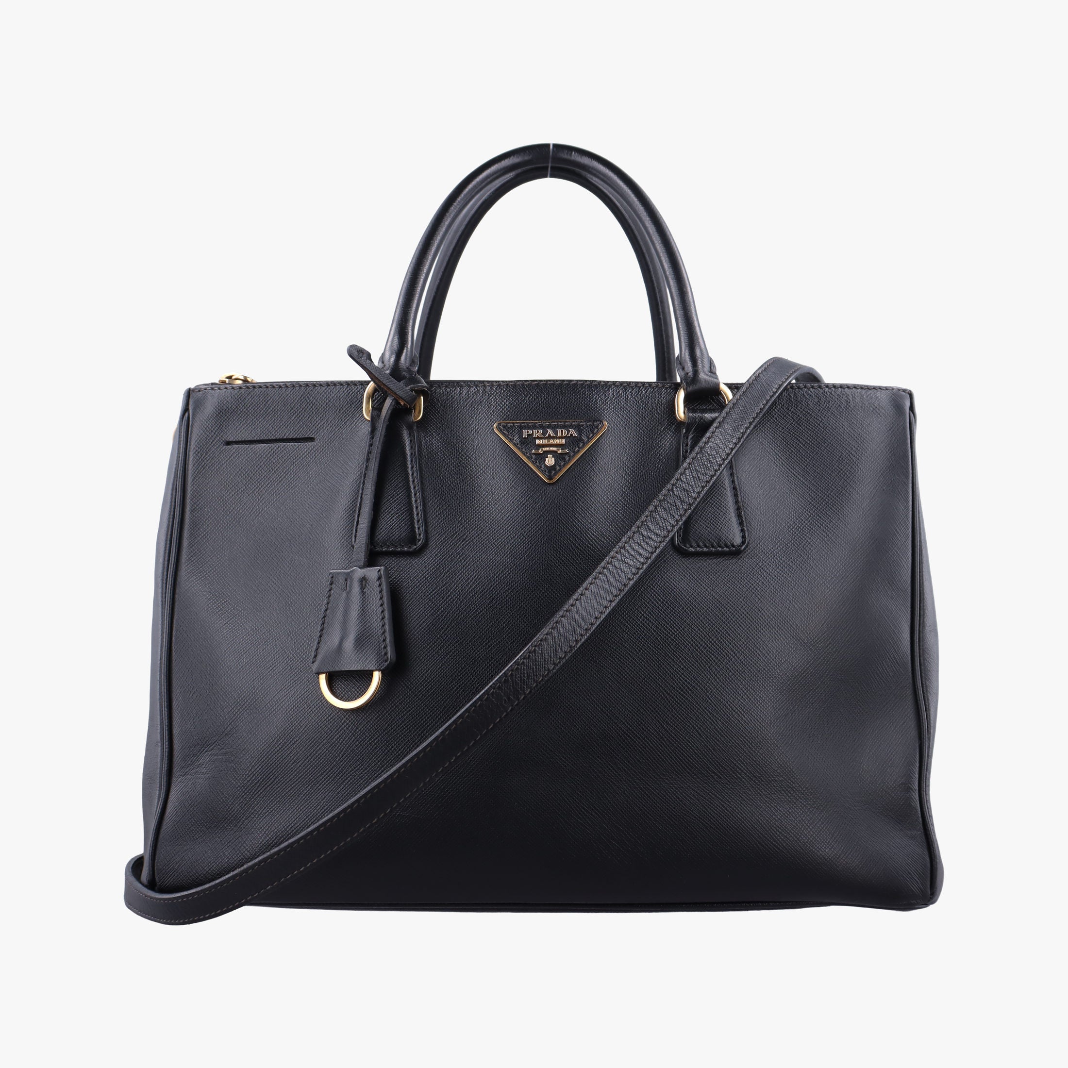 Galleria Black SAFFIANO Leather BN2274 117ガレリア ブラック サフィアーノレザー BN2274 117