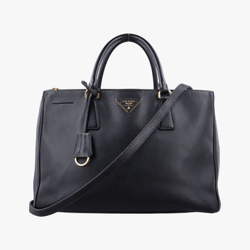Galleria Black SAFFIANO Leather BN2274 117ガレリア ブラック サフィアーノレザー BN2274 117