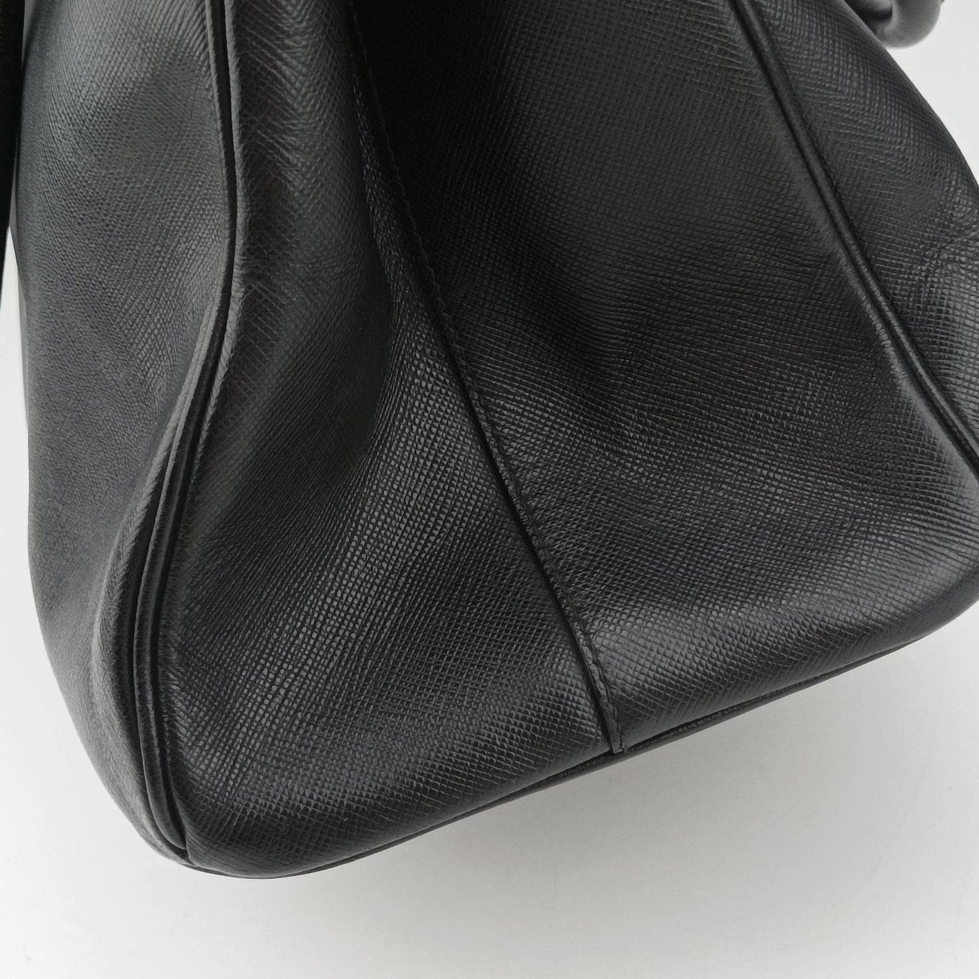 Galleria Black SAFFIANO Leather BN2274 117ガレリア ブラック サフィアーノレザー BN2274 117