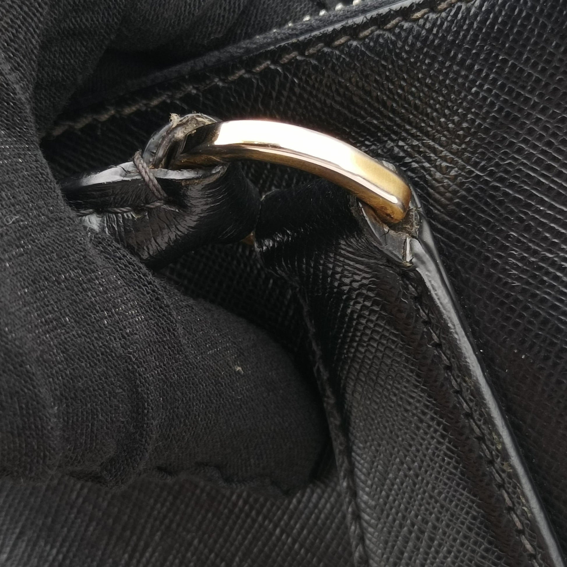 Galleria Black SAFFIANO Leather BN2274 117ガレリア ブラック サフィアーノレザー BN2274 117