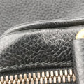 Print Messenger Black Leather 574803 C028991892プリントメッセンジャー ブラック レザー 574803 C028991892