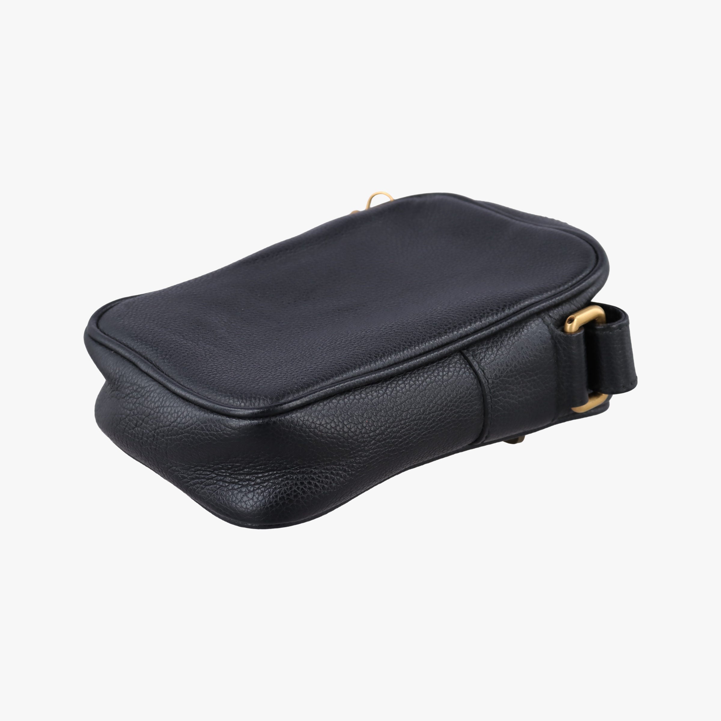 Print Messenger Black Leather 574803 C028991892プリントメッセンジャー ブラック レザー 574803 C028991892
