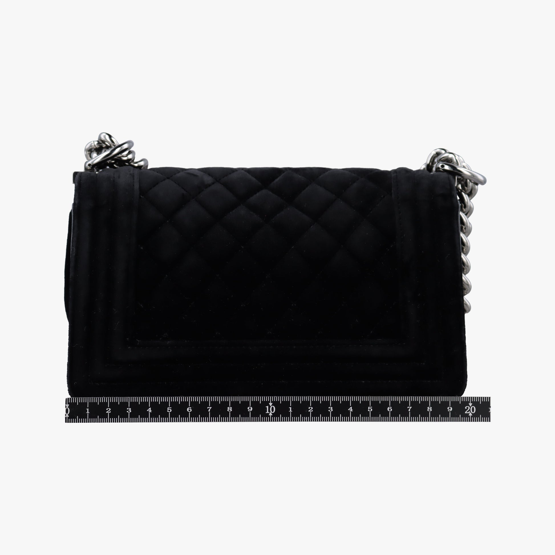 BOY CHANEL Black velour A67085 21399142ボーイシャネル ブラック ベロア A67085 21399142